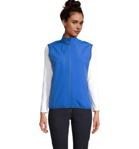 Créez une veste sans manche personnalisée Softshell Sol's Falcon pour femme | Sol's