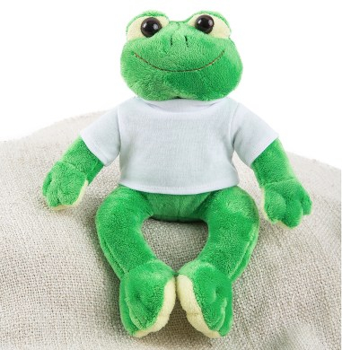 Peluche grenouille personnalisée | Sublistar