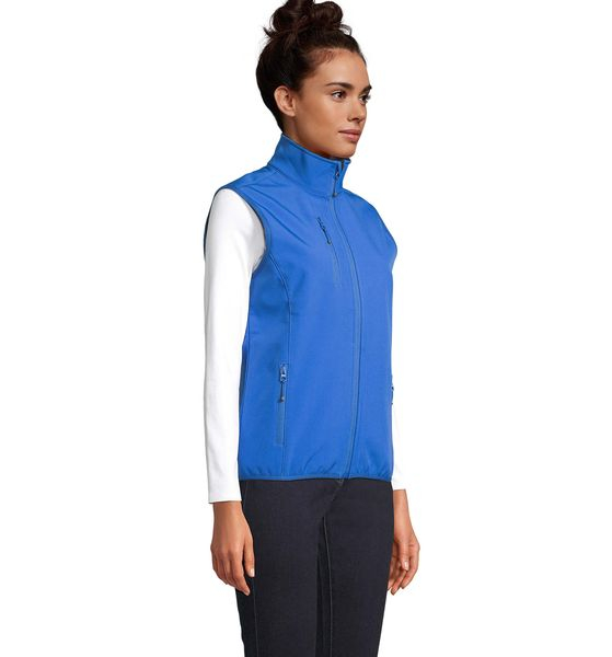 Créez une veste sans manche personnalisée Softshell Sol's Falcon pour femme | Sol's