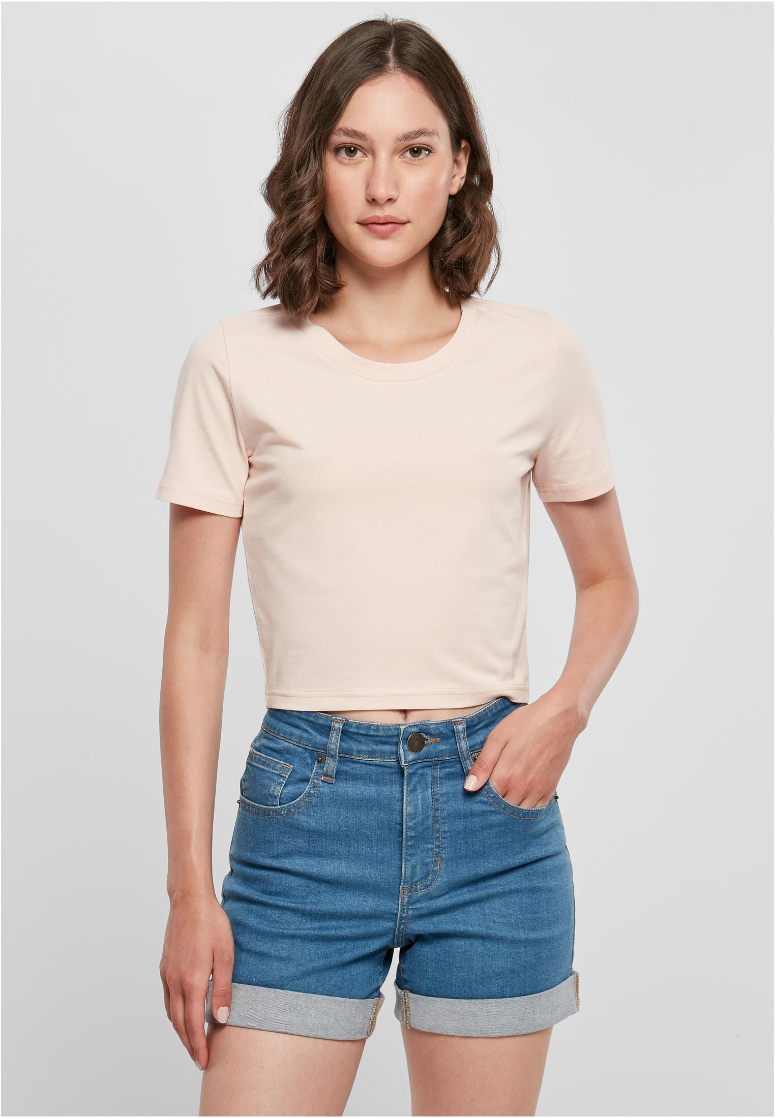 Cropped t-shirt personnalisé pour femme | Build Your Brand