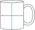 Mug Bicolore Dimensions